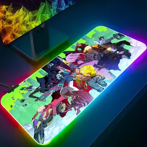 C-CyberpunkS Mouse Pad RGB gaming keyboard with LED backlight, rubber gaming mouse pad, keyboard mat