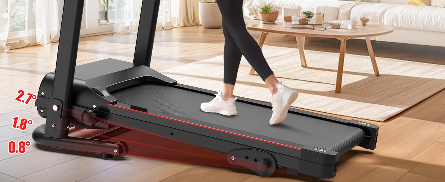 LIVIVOX 8.5MPH Foldable Treadmill with 3-Level Incline,2.5HP Quiet Motor & Shock Absorption,12 Programs,Home Gym Exercise Equipment Treadmill,easy to move, SpaceSaving Idral for Home/Apartment LIVIVOX 8.5MPH Foldable Treadmill with 3-Level Incline,2.5HP Quiet Motor & Shock Absorption,12 Programs,Home Gym Exercise Equipment Treadmill,easy to move, SpaceSaving Idral for Home/Apartment