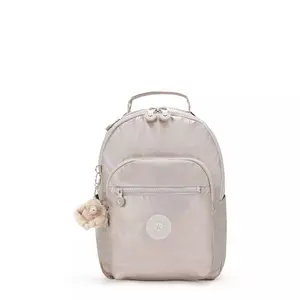 Kipling Seoul Small Metallic Tablet Backpack Metallic Glow Kipling Seoul Small Metallic Tablet Backpack Metallic Glow