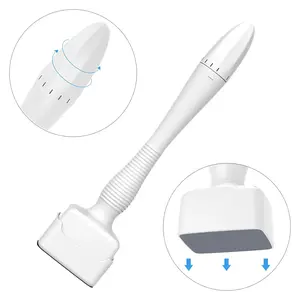 140 Microneedle Derma Roller,Microneedling Derma Stamp Pen 0.25mm,Derma Stamp for Men Women Home Use