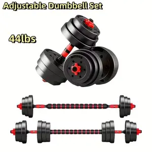 3-in-1 Weight Set, Space-saving Home Fitness Equipment
