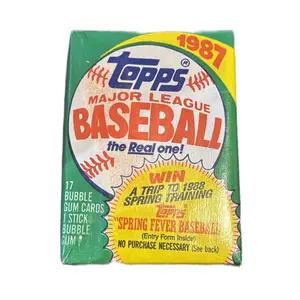 1987 Topps Baseball Pack - Single Pack - 17 cards per pack