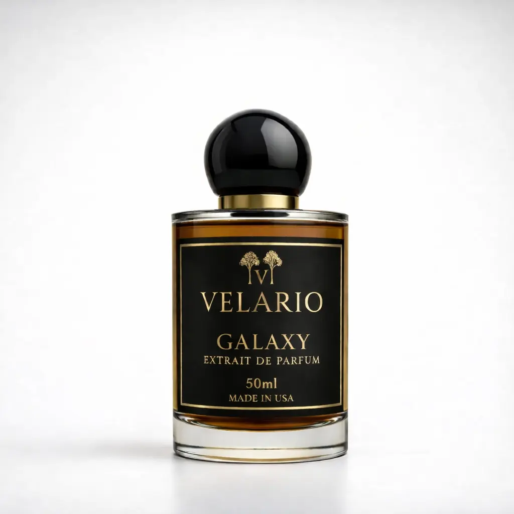 Velario Galaxy Extrait de Parfum 50ml - Unisex Fragrances, Vibrant Citrus Blend, Sparkling Blood Orange, Luminous Lemon, Tropical Freshness for Modern Confidence