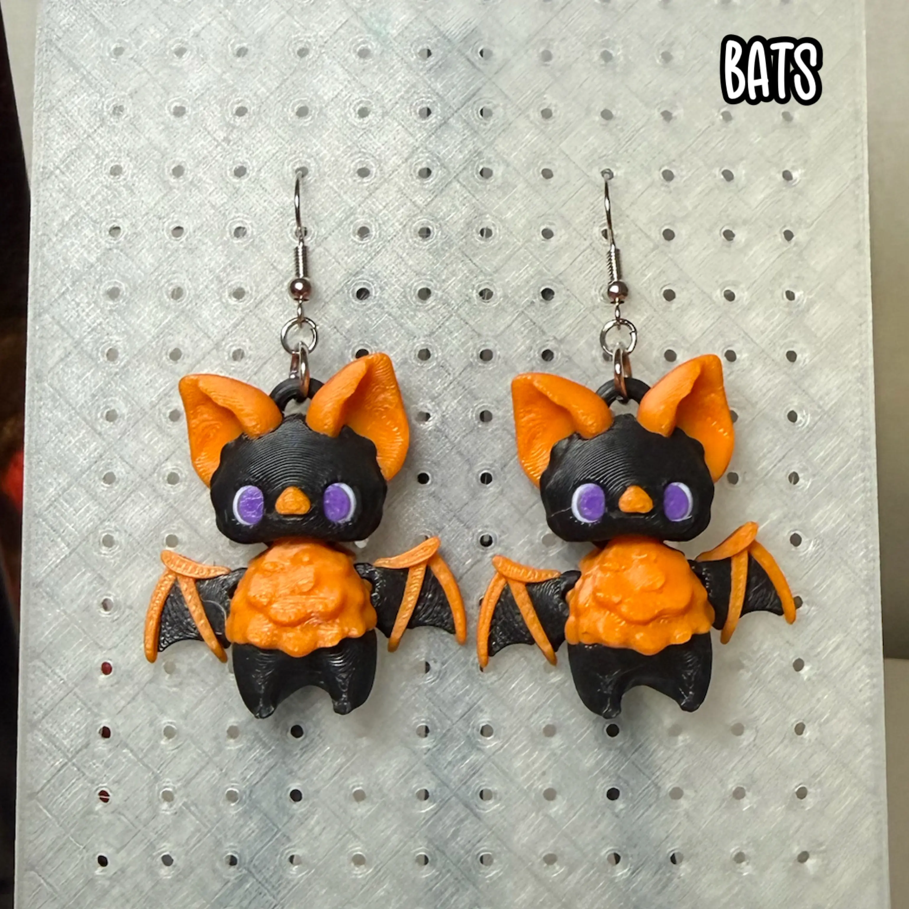 3D Printed Halloween Earrings