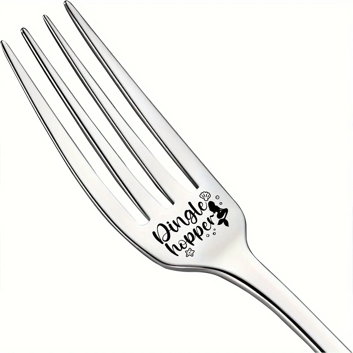 Engraved Stainless Steel Fork, Fun Gift Idea, Personalized Gifts for Husband Wife Boyfriend Girlfriend, Birthday Valentines Day Christmas Present