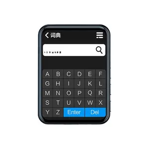 6.0 Bluetooth Full Touch Screen MP3 MP4 Player for High School Students