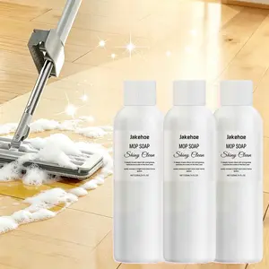 120ml Concentrated Mop Soap, Multi-Surface Floor Cleaner for Hardwood & Tile, Deep Stain Removal & Floor Shine Care Formula