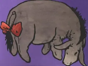 USED-EEYORE, Giant Shaped Board Book (Winnie-the-Pooh) by Milne, A. A. (Unknown)