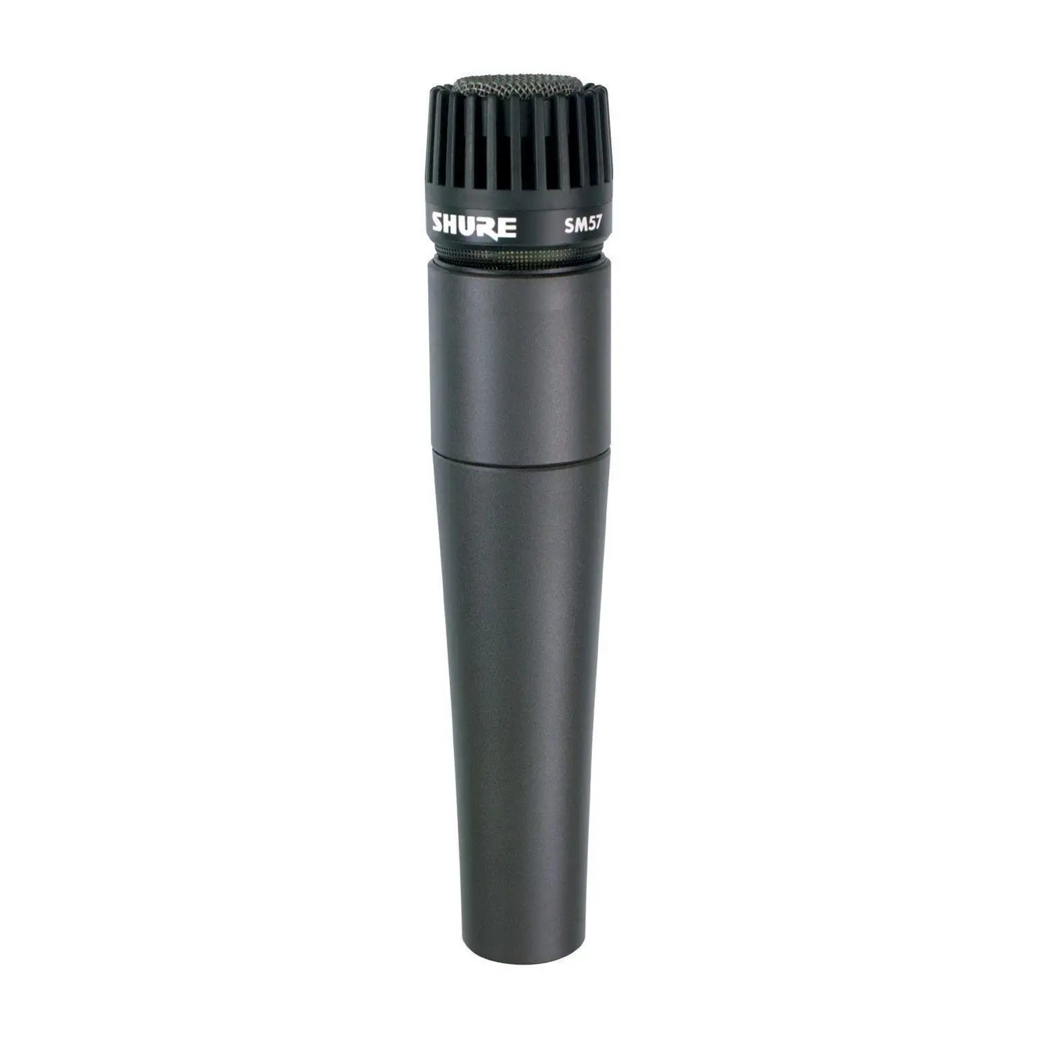 Shure SM57 Professional XLR Dynamic Cardioid Microphone - SM57-LC for Snare Drums, Instruments, Amplifiers, Studio & Live Performance Recording