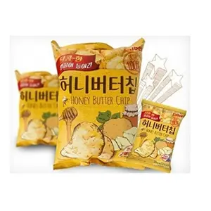 Haitai Honey Butter Chip BIG SIZE 120g X 6 Sweet & Crunchy Korean Potato Snack Unique Flavor Profile Modern Snacking Options BlazeBites