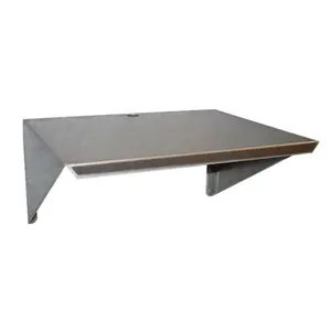 Prairie View WM181224 Aluminum Microwave Wall Mount Shelf - 12 x 18 x 24 in.