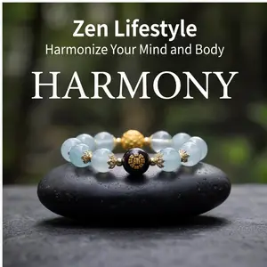 Water-themed bracelet, Five Elements energy, crystal healing, Mother’s Day gift, physical health, mental stability, wealth, career, self-confidence, positive energy, feng shui, improve fortune, Chinese energy jewelry, unisex gift