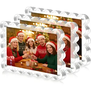 Long Rectangle Transparent Friendship Frame, Witness Unbreakable Iron Relationship, Perfect Gift for Friends, Durable and Stylish Design