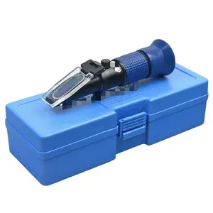 0-80% Brix Meter Refractometer for Measuring Sugar Content in Fruit, Honey, Maple Syrup and Other Sugary Drink, with Automatic Temperature Compensation Function