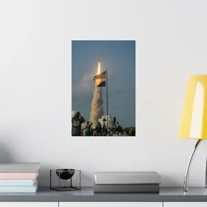 [NO FRAME] Artemis II 2026 Rocket Launch Poster, Future Moon Mission Poster, Space Exploration