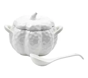 Temp-tations Special Edition Figural Pumpkin Soup Tureen with Spoon