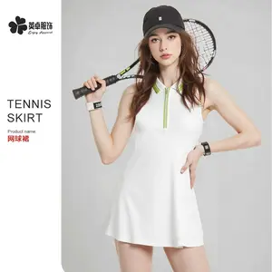 26/5000 New tennis skirt set for women - summer tennis dress, badminton sport dress, short skirt two-piece set