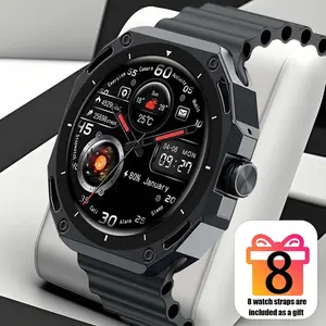 Women's Sport Smartwatch, 1.52 Inch Screen, Voice Assistant, Wireless Calling, Silicone Bands, Activity Tracker, Android & iOS Compatible, Waterproof Fitness Smartwatches