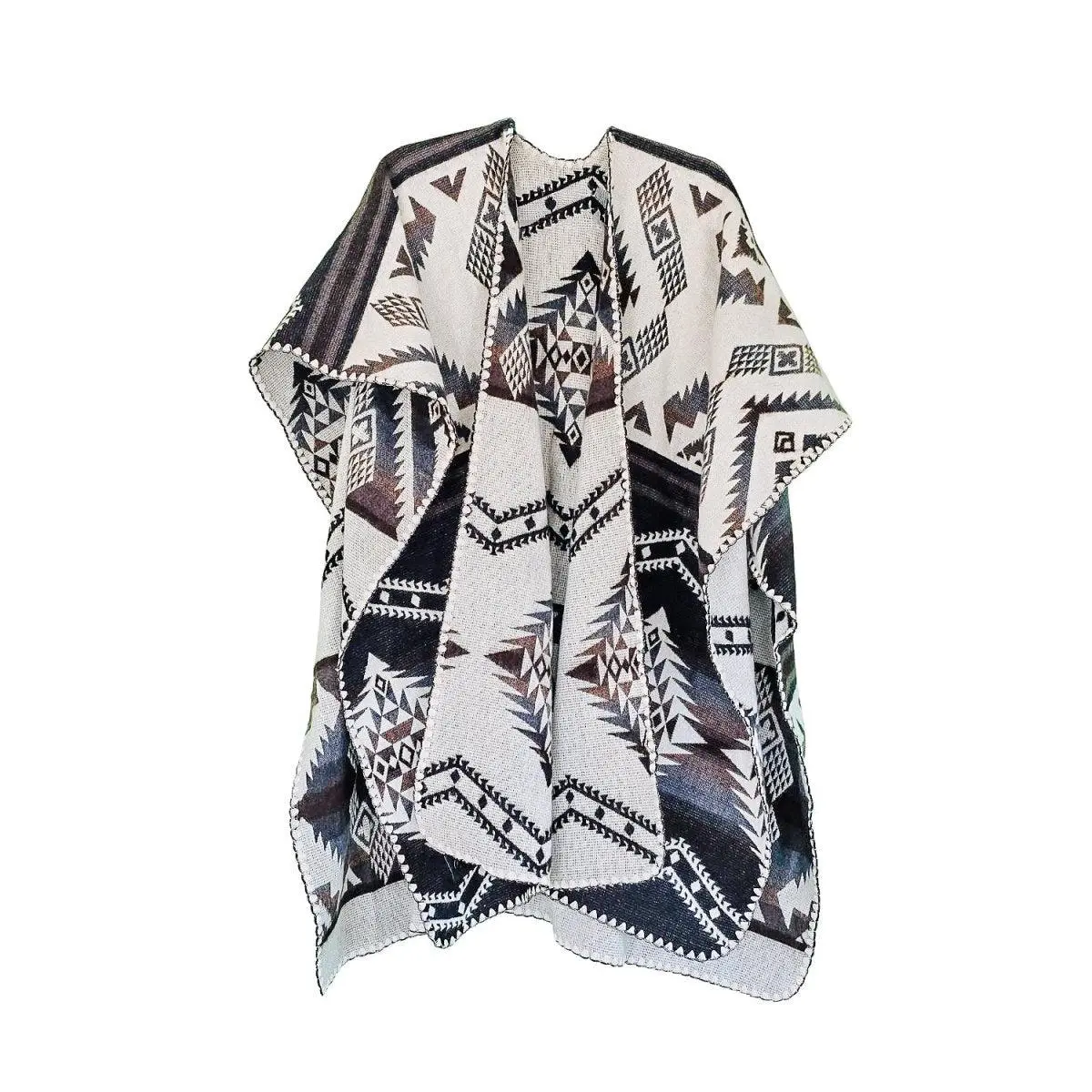 Chasca Reversible Poncho