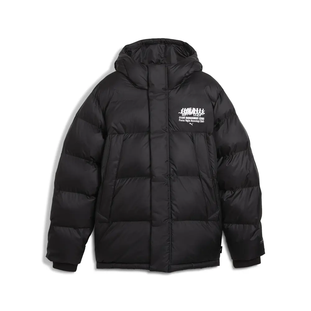 PUMA Mens X Lost Management Cities Pertex Primaloft Puffer Jacket Athletic Outerwear Casual - Black PUMA Mens X Lost Management Cities Pertex Primaloft Puffer Jacket Athletic Outerwear Casual - Black