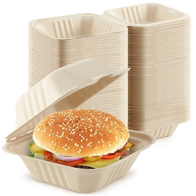 Clamshell Take Out Food Containers 6