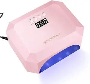 Pink Rechargeable LED Lamp