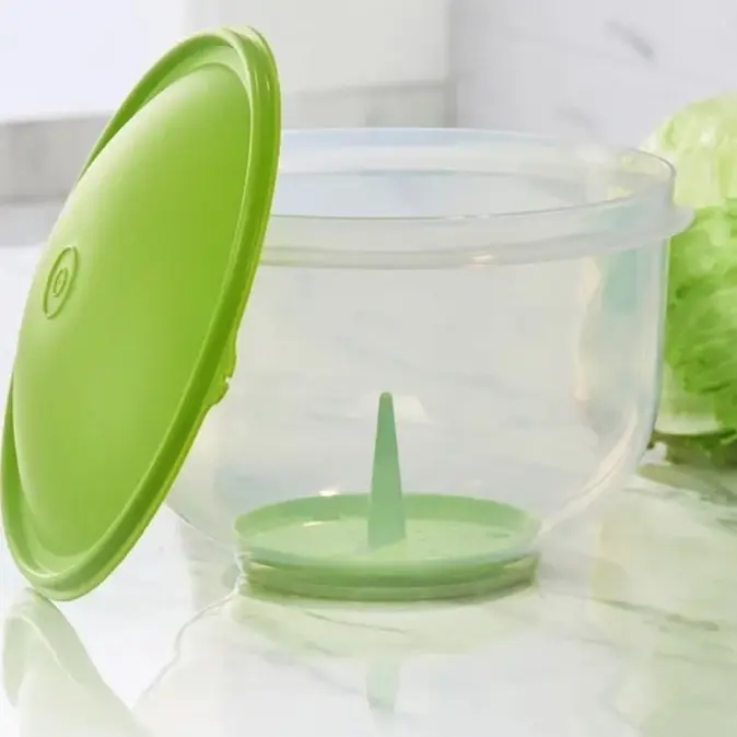 Plastic Lettuce Keeper Herb Saver - 1pcs Food Storage Container, Herb Preserver for Refrigerator, Kitchen Preserving Gadget to Keep Produce Fresh Longer