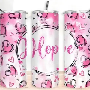 Hope | 20oz sublimation transfer print out (TRANSFER ONLY, NOT A FINISHED TUMBLER)