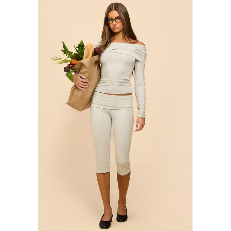 Habiba Foldover Off Shoulder Top