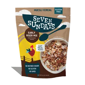 Early Riser Dark Chocolate Muesli, 12oz Early Riser Dark Chocolate Muesli, 12oz