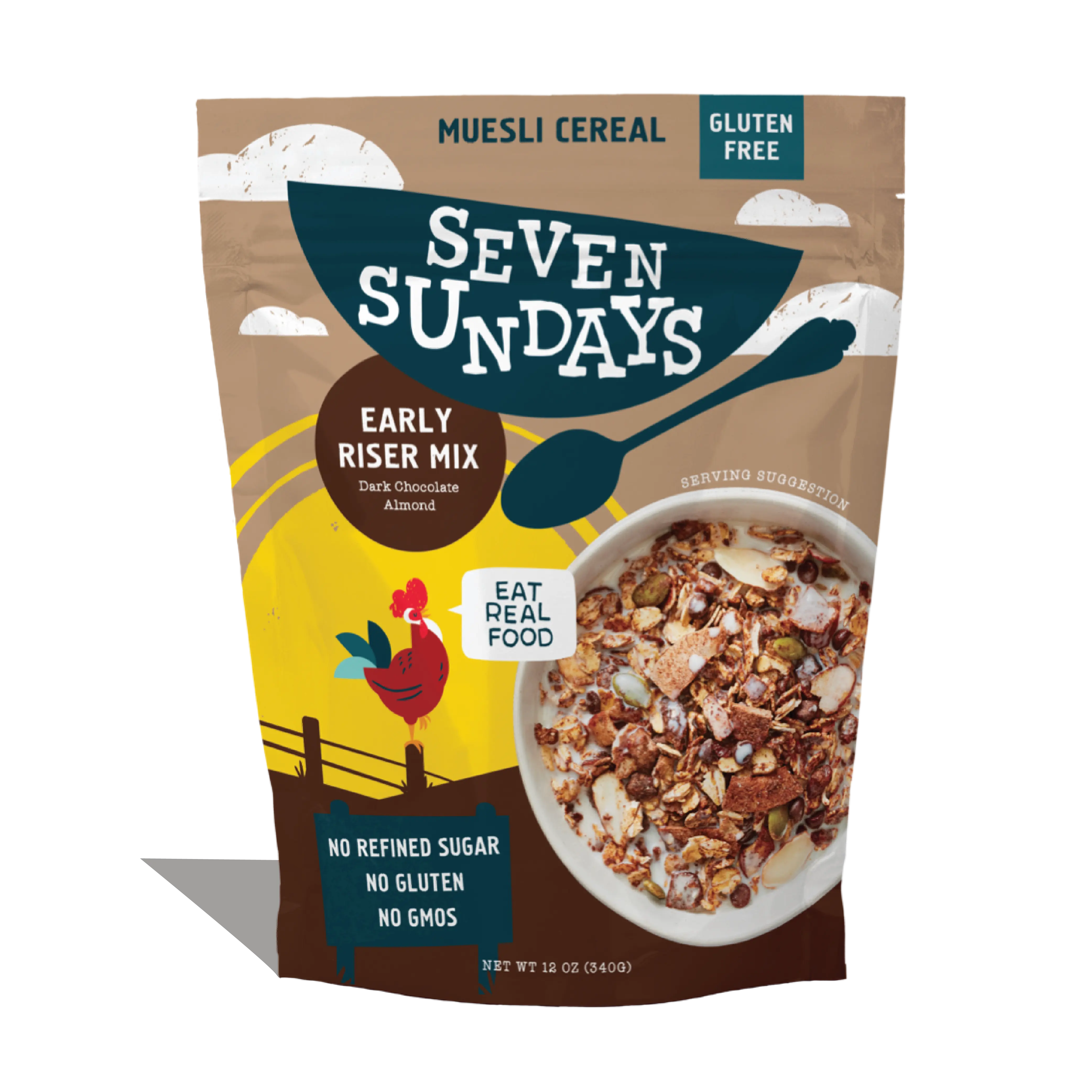 Early Riser Dark Chocolate Muesli, 12oz Early Riser Dark Chocolate Muesli, 12oz