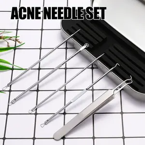 14 Counts Acne Needle Set, Multi-shape Blackhead Remover for Daily Facial Use