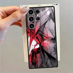 Cartoon Anime for Man Cover Phone Case Suitable for Samsung Galaxy S26 S25 S24 S23 S22 S21 and Iphone 17 16 15 14 13 12 11 17Air Plus Pro Promax