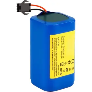 14.4V 4000mAh Li-ion Replacement  with Higher Safety & Longer Runtime - Compatible with Ecovacs Deebot N79S, DN622, Eufy RoboVac 11, 11S,11S MAX, 30, 15C, 15T, 12, 35C