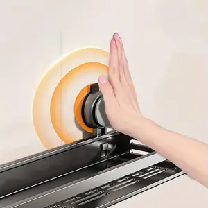 Wall Mounted Bathroom Shelf, 2 Counts Wall Mounted No-drill Aluminum Organizer for Bathroom, Kitchen, Living Room, Home Organizer, Racks