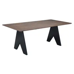 Lisse Rectangular Dining Table Espresso