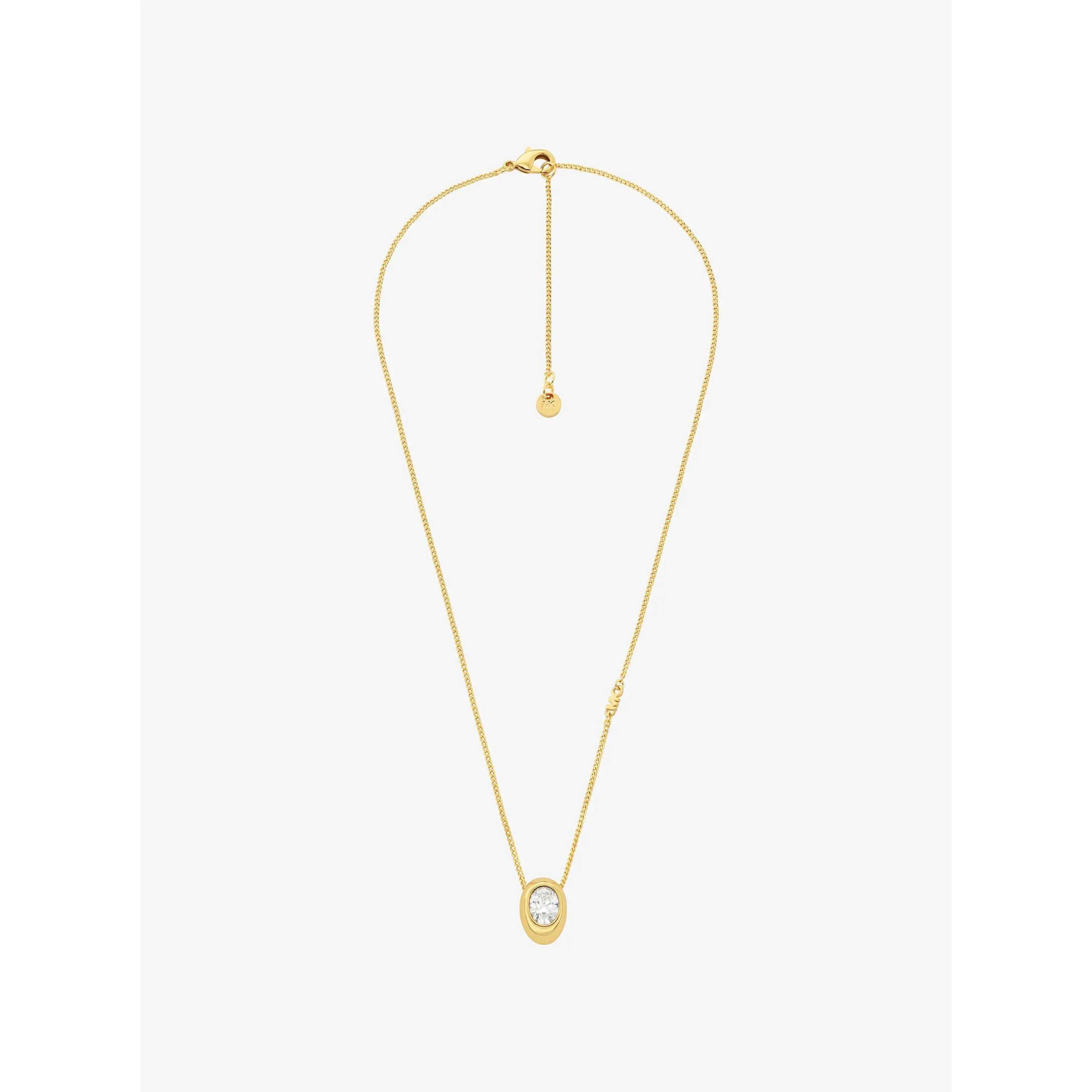 Cubic Zirconia Pendant Necklace