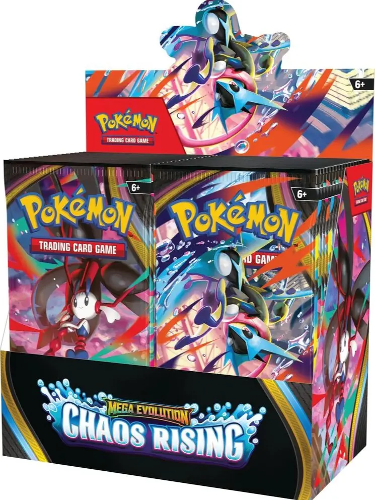 Chaos Rising Booster Box - ME04: Chaos Rising (CRI) - Pre Order:SHIPPS MAY 22nd