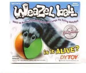 🌀 Weasel Ball – Motorized Pet & Party Toy