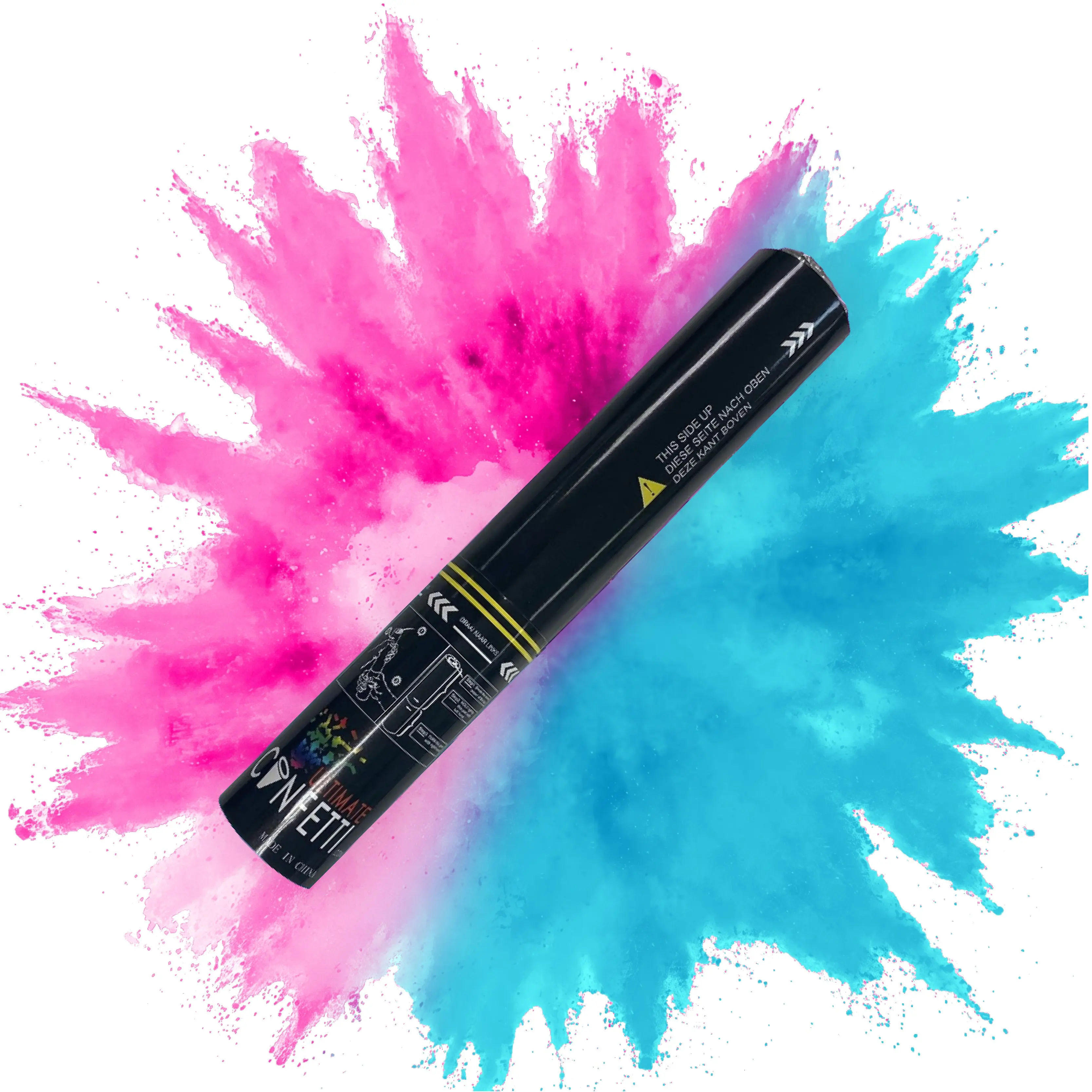 Handheld Colored Powder POP Cannon (12")