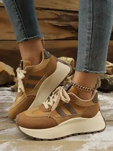 Women's Lightweight Retro Sneakers, Sports Shoes, Comfortable Increase Height Dad Shoes, Stylish Spring and Autumn Fashion, Height Increasing Sneakers