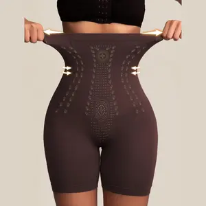 Women's High-Waisted Shapewear Pants, Sporty Shaping Shorts, Body Sculpting Underwear, Tummy Control Butt Lifting, Tight Waist Shaper