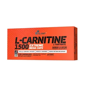 Olimp L-Carnitine 1500 Extreme Mega Caps® – 120 Capsules