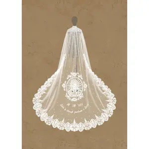 Customized Wedding Veil Sketch - Bridal Keepsake