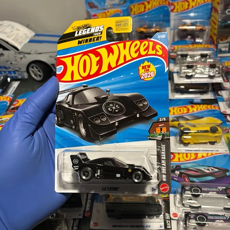 Hot Wheels La Liebre Cars and Coffee Chile 2026 New Legends Series Race Car Model Toy