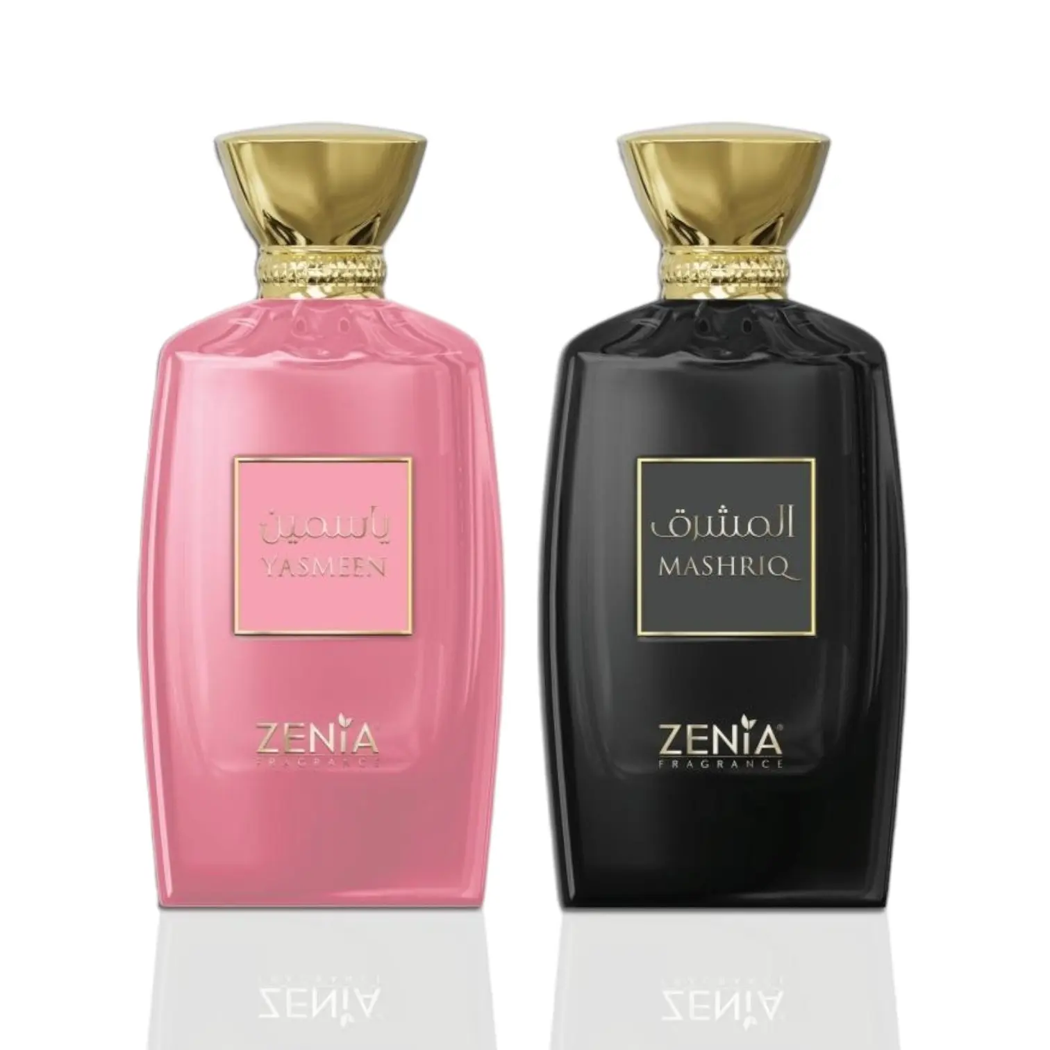 (2pc Bundle Pack) "Spicy Bloom" Yasmeen + Mashriq by ZENIA EDP Spray, 3.4oz