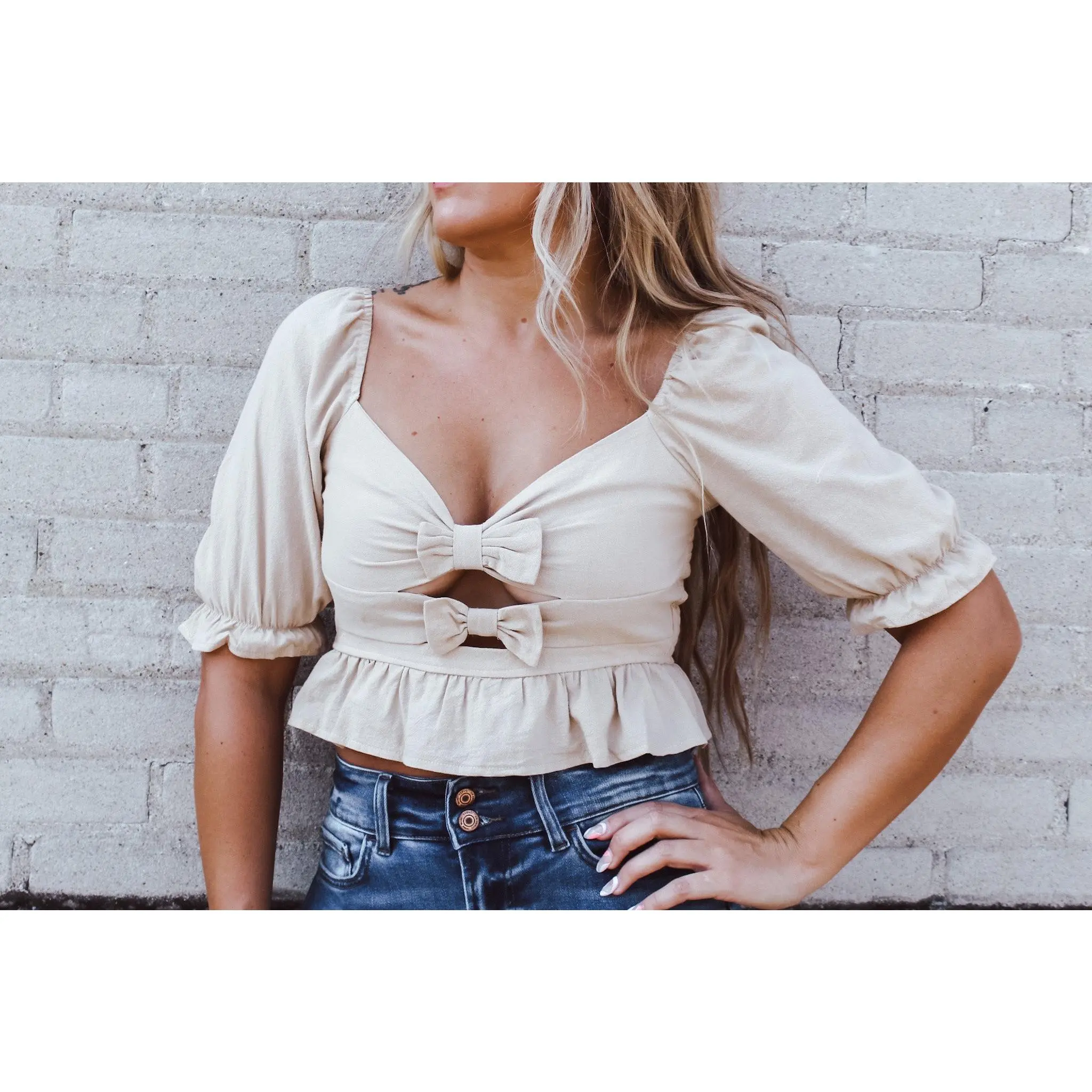 Sasha Bowknot Blouse