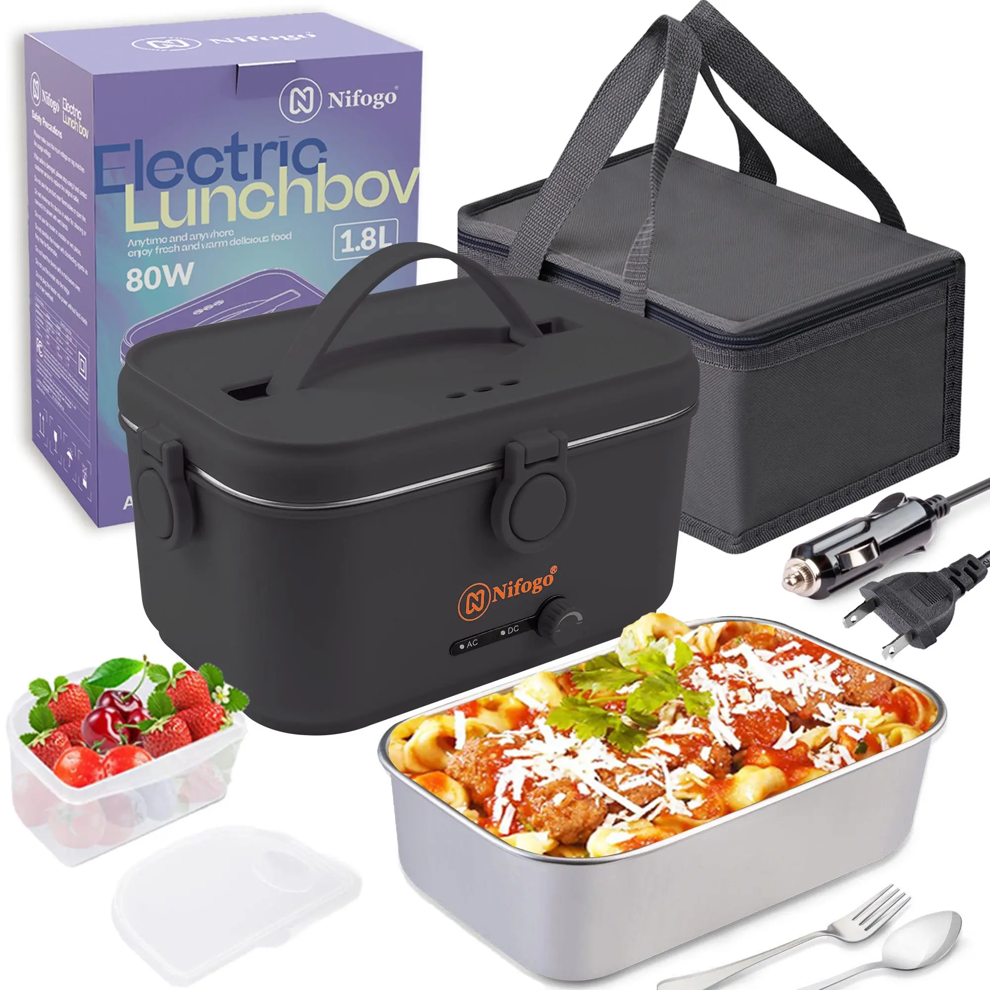 80W/1.8L/Thermostat Black