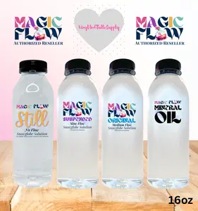 Magic Flow™ Snow Globe Solution Bundle 16oz | Premixed Snowglobe Tumbler Solution