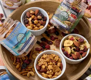 Germack (5) Mini Jars Summer Assortment of Nut Mixes